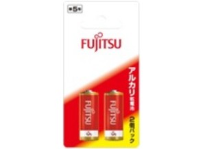 ［富士通］アルカリ電池 LR1F(2B) 単5形[10入]　※元箱出荷※