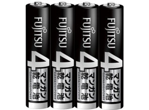 ［富士通］マンガン電池 R03U(4S) 単4-4S[10入]　※元箱出荷※