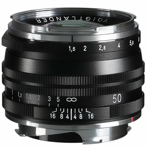［コシナ］フォクトレンダー ノクトン ヴィンテージライン 50mm F1.5 Aspherical II MC BK