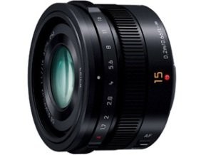 ［Panasonic］D一眼レンズ H-X015-K ブラック