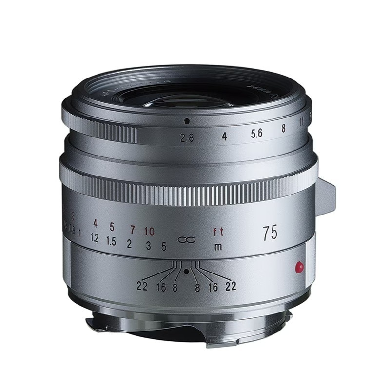 ［コシナ］フォクトレンダー APO-SKOPAR 75mm F2.8 VM-mount シルバー