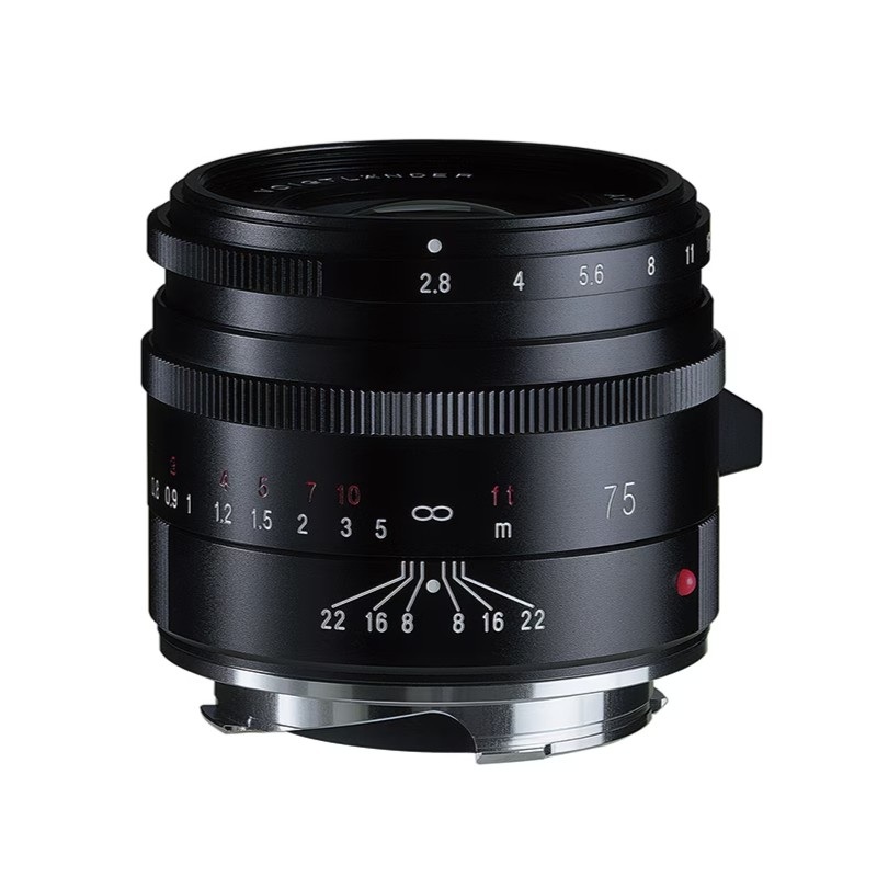 ［コシナ］フォクトレンダー APO-SKOPAR 75mm F2.8 VM-mount ブラック