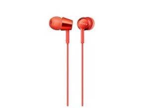 ［SONY］イヤホ ンMDR-EX155 RQ レッド