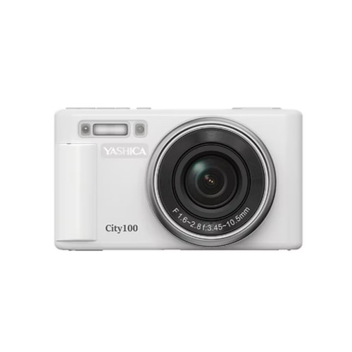 ［YASHICA］City 100 デジタルカメラ ホワイト YAS-DGC100-WH【納期未定】