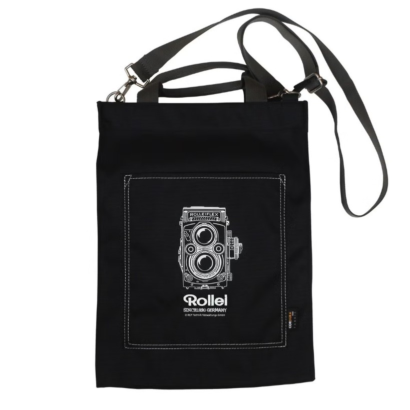 ［Rollei］RL-030-BK 縦型A4トートバッグ